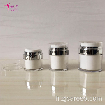 Emballage cosmétique de forme ronde Airless Pump Cream Jae